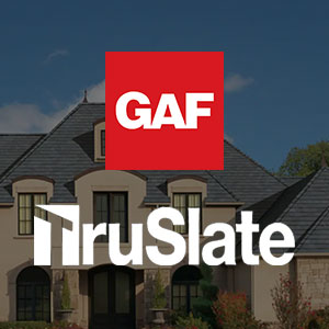 GAF TruSlate logo